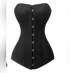 CHARMIAN Elegant Black Corset